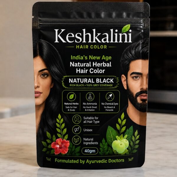 Keshkalini - Herbal Hair Color (Natural Black)