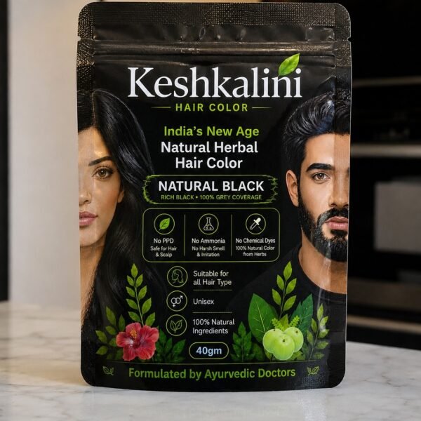 Keshkalini Natural Black Herbal Hair Color